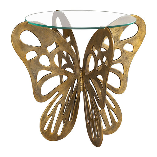 Zuo Modern Motyl Accent Table, Gold