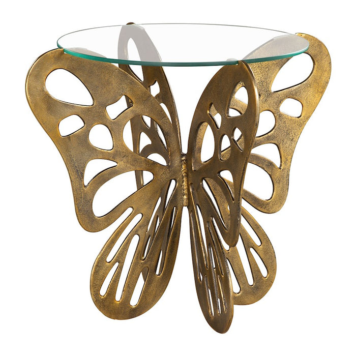 Zuo Modern Motyl Accent Table, Gold