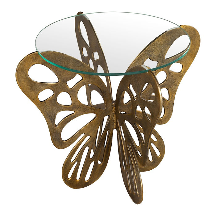 Zuo Modern Motyl Accent Table, Gold