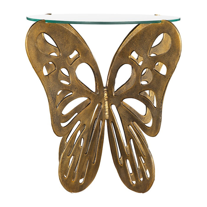 Zuo Modern Motyl Accent Table, Gold