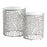 Zuo Modern Reden Side Table, Set of 2, Silver