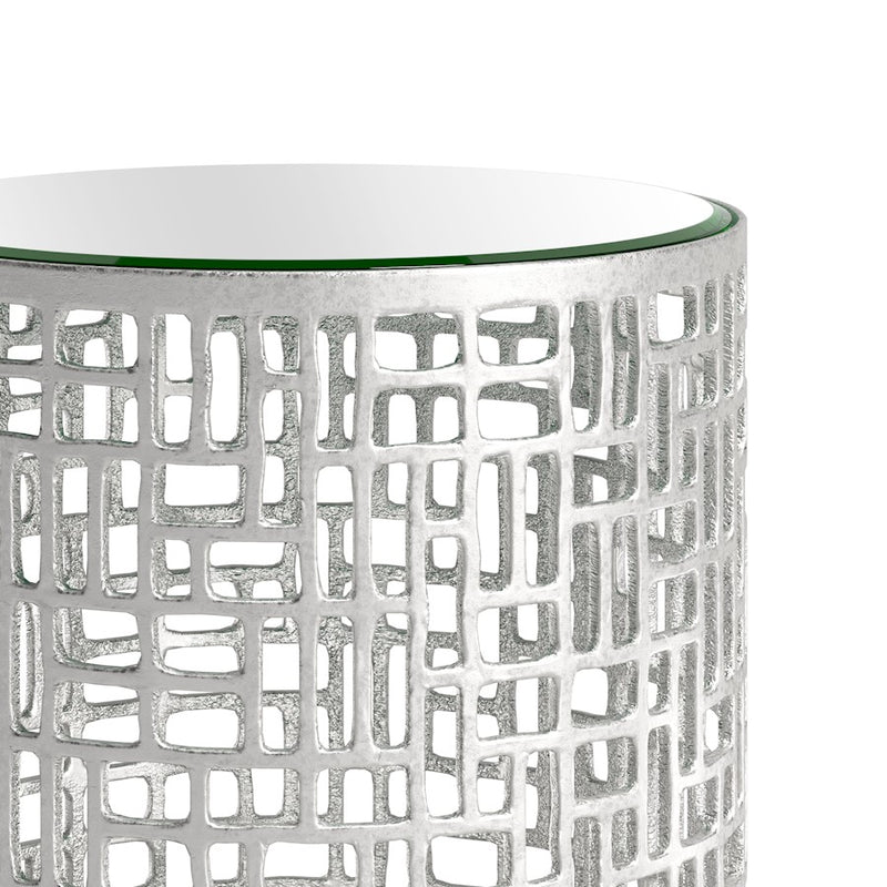 Zuo Modern Reden Side Table, Set of 2, Silver
