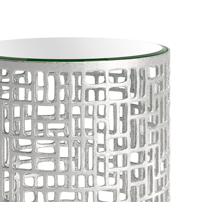 Zuo Modern Reden Side Table, Set of 2, Silver