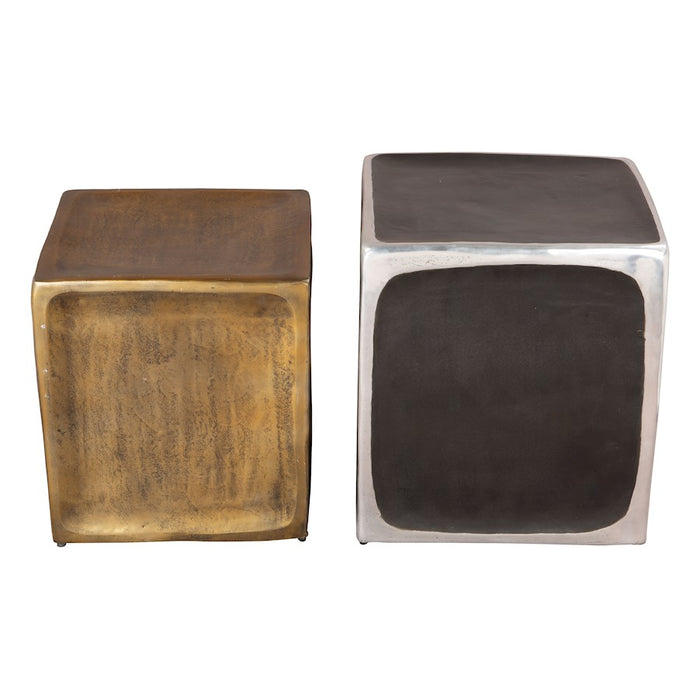 Zuo Modern Brics Side Table, Set of 2, Multicolor