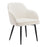 Zuo Modern Jolie Dining Chair Set of 2, Ivory