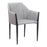 Zuo Modern Andover Dining Chair Set of 2, Slate Gray