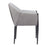 Zuo Modern Andover Dining Chair Set of 2, Slate Gray