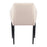 Zuo Modern Andover Dining Chair Set of 2, Beige