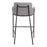 Zuo Modern Bremor BarStool, Slate Gray