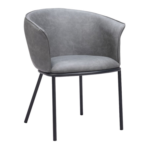 Zuo Modern Garston Dining Chair, Gray - 110175