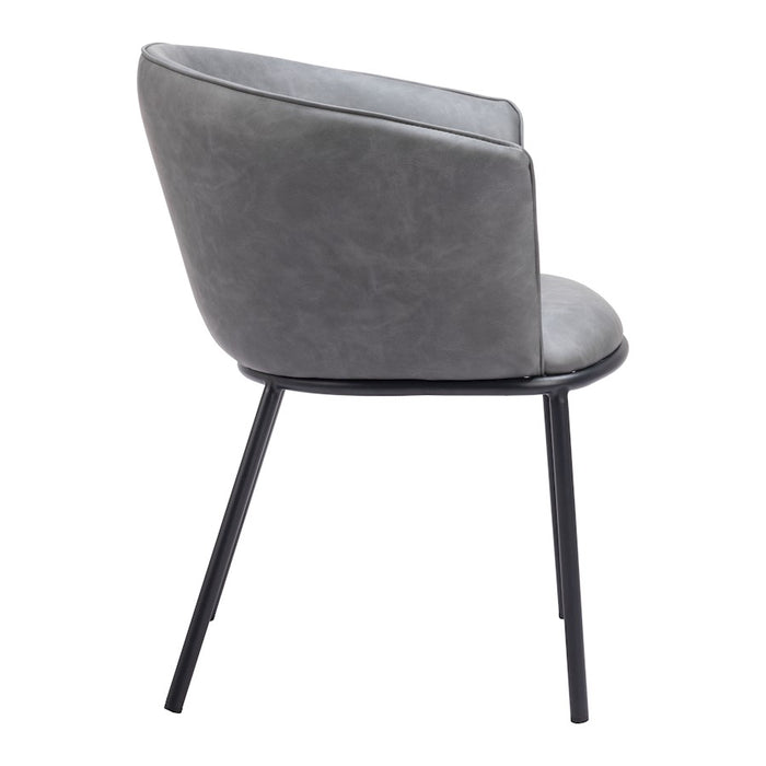 Zuo Modern Garston Dining Chair, Gray