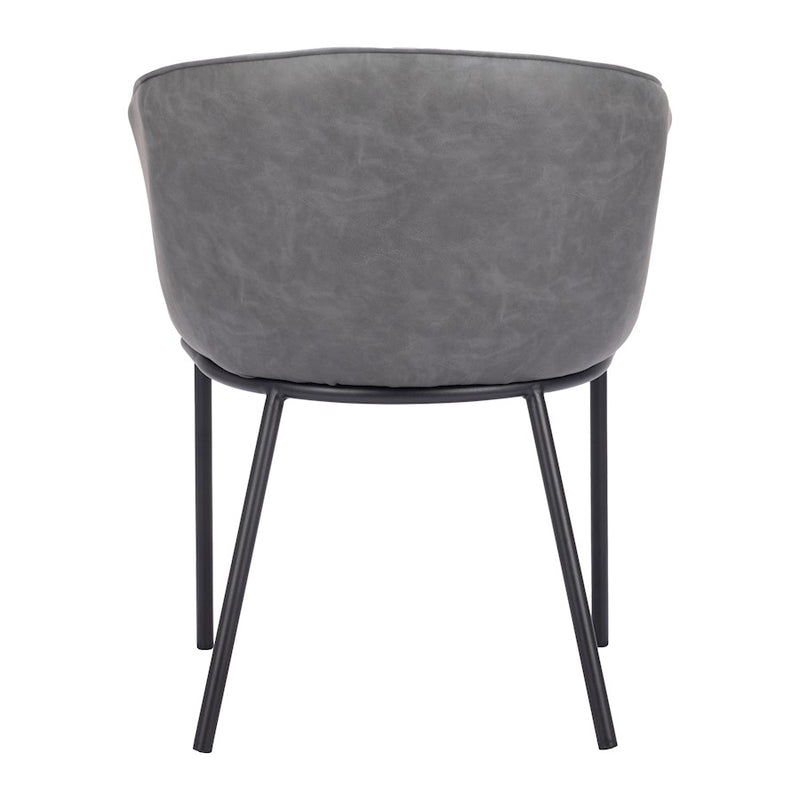 Zuo Modern Garston Dining Chair, Gray