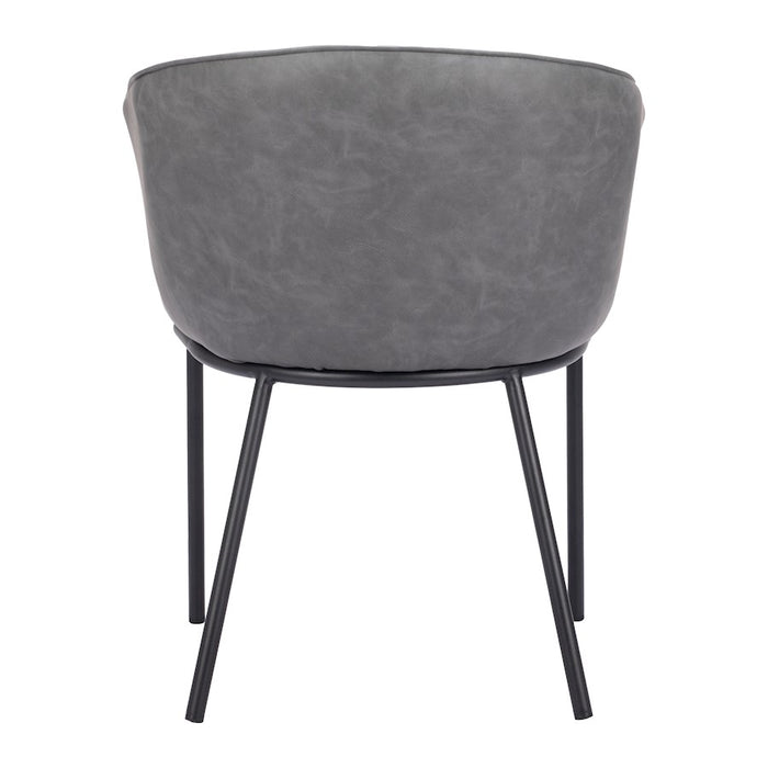 Zuo Modern Garston Dining Chair, Gray