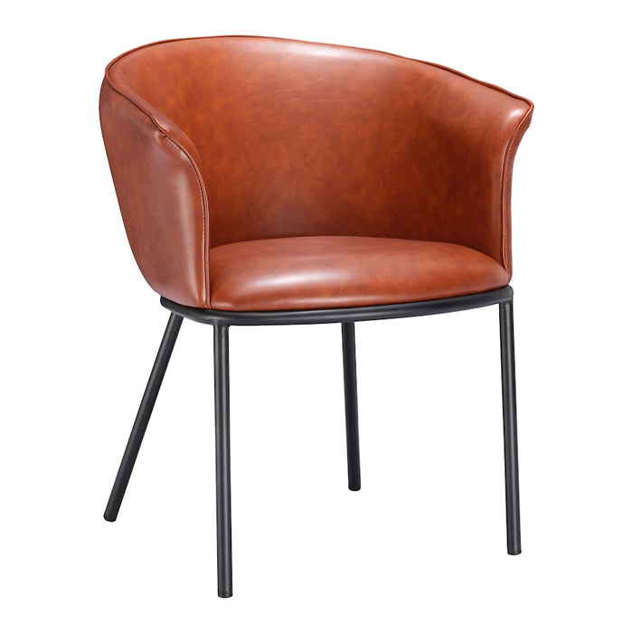 Zuo Modern Garston Dining Chair, Brown