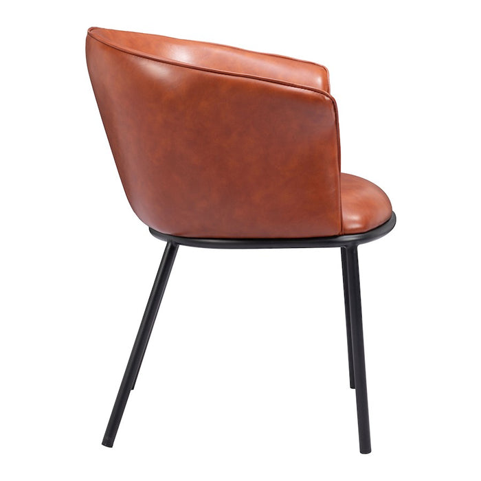 Zuo Modern Garston Dining Chair, Brown