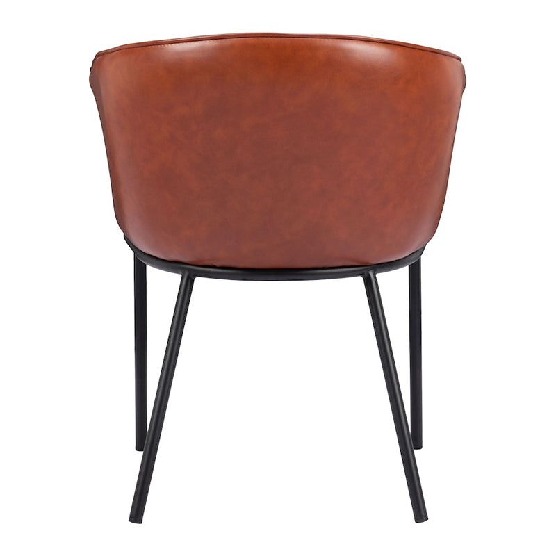 Zuo Modern Garston Dining Chair, Brown
