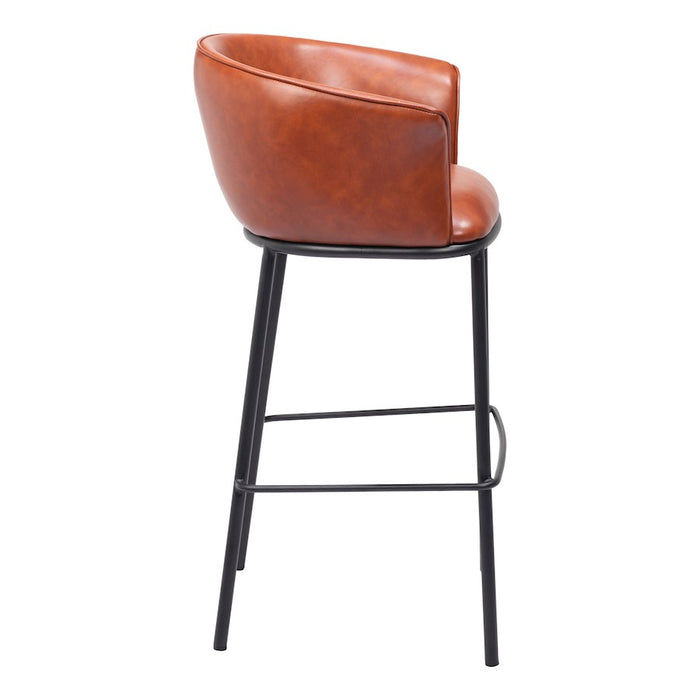 Zuo Modern Garston BarStool, Brown