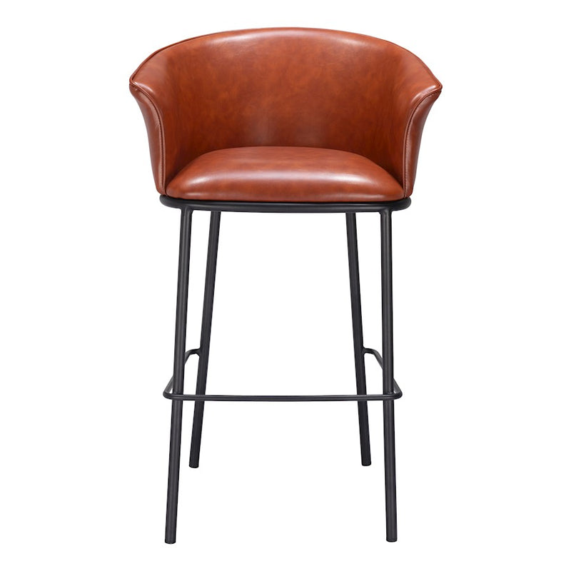 Zuo Modern Garston BarStool, Brown