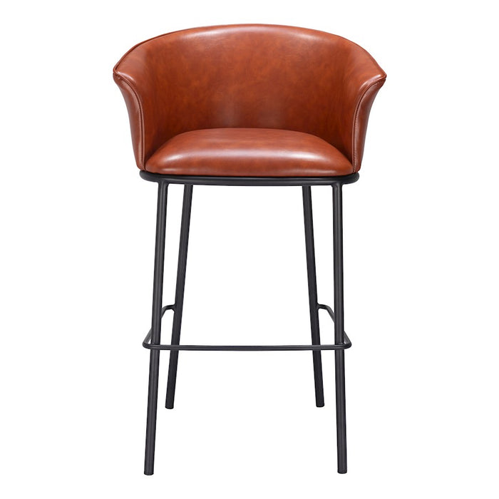 Zuo Modern Garston BarStool, Brown