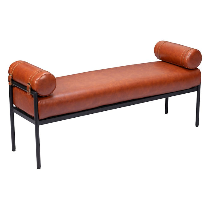 Zuo Modern Barrow Bench, Brown - 110179
