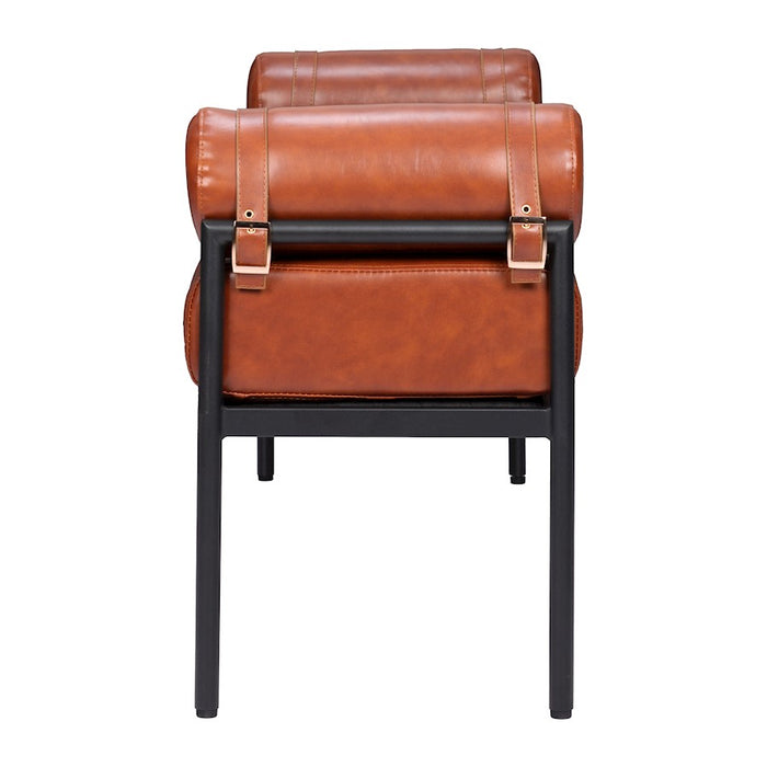 Zuo Modern Barrow Bench, Brown