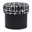Zuo Modern Boto Storage Ottoman, Black/White