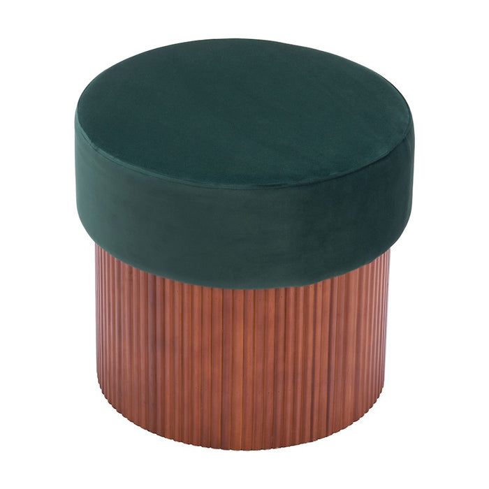 Zuo Modern Boto Storage Ottoman, Green