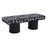 Zuo Modern Botoia Bench, Black/White