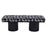 Zuo Modern Botoia Bench, Black/White