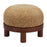 Zuo Modern Gome Ottoman, Oat Yellow