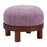 Zuo Modern Gome Ottoman, Wisteria Purple