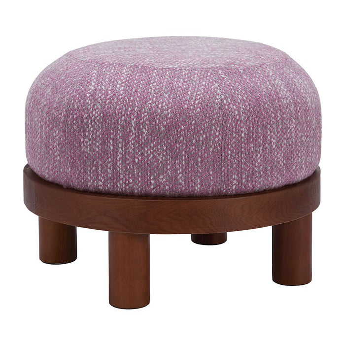 Zuo Modern Gome Ottoman, Wisteria Purple