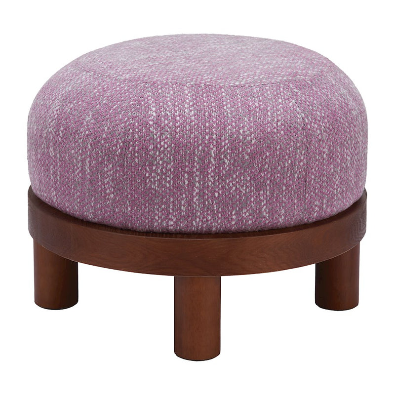 Zuo Modern Gome Ottoman, Wisteria Purple