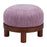 Zuo Modern Gome Ottoman, Wisteria Purple