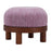 Zuo Modern Gome Ottoman, Wisteria Purple