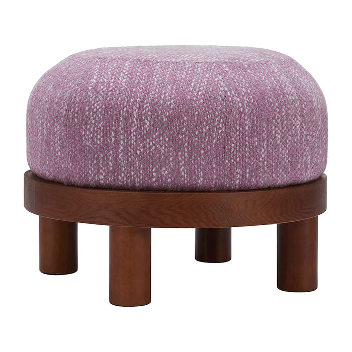 Zuo Modern Gome Ottoman, Wisteria Purple