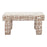 Zuo Modern Blato Bench, Gray