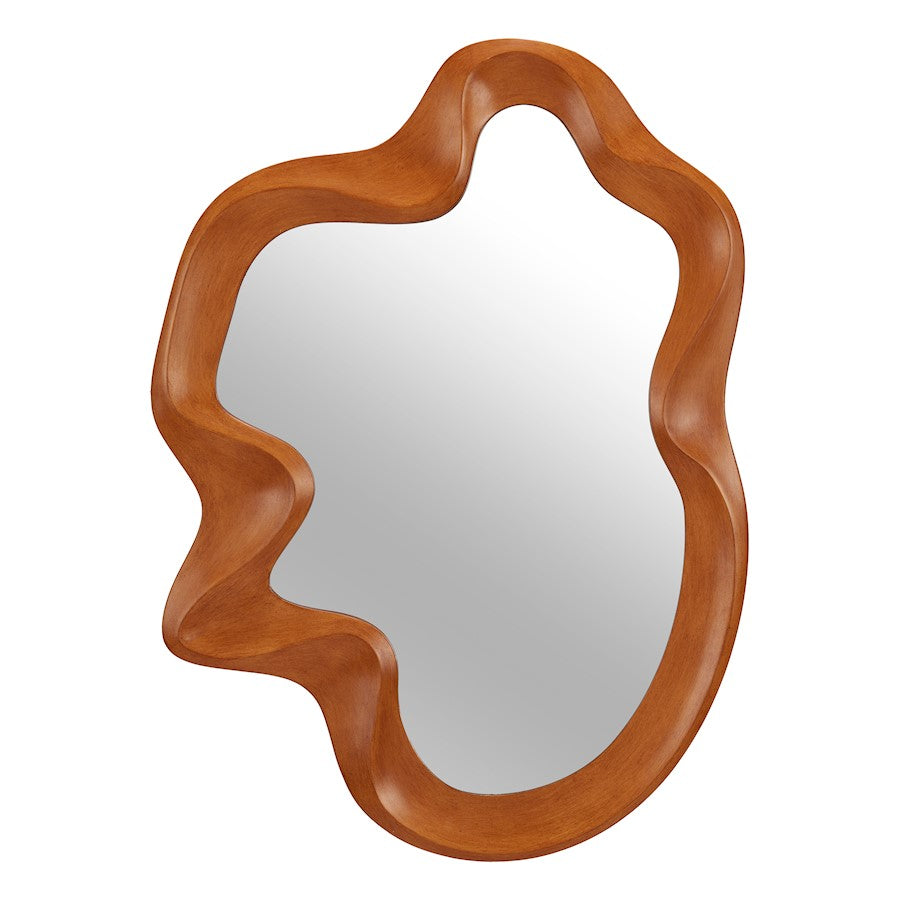 Zuo Modern Foz Mirror, Brown - 110188