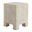 Zuo Modern Kitara Side Table, Beige