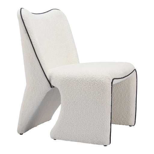 Zuo Modern Novo Accent Chair, Ivory