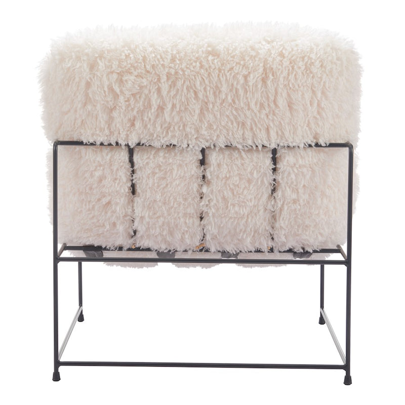 Zuo Modern Pelut Accent Chair, White