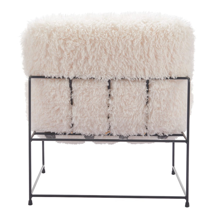 Zuo Modern Pelut Accent Chair, White