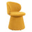 Zuo Modern Oblic Swivel Dining Chair, Orange