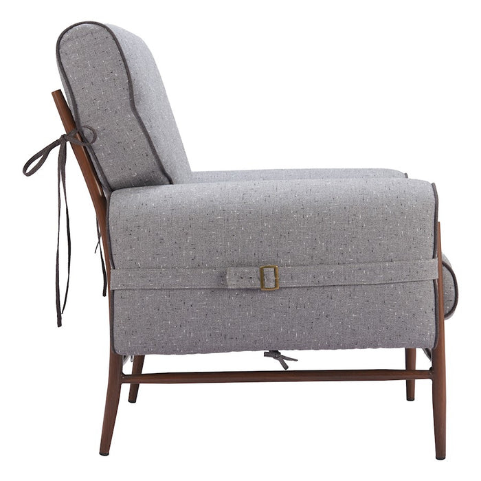 Zuo Modern Klem Accent Chair, Gray