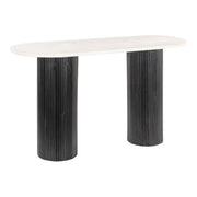 Zuo Modern Izola Console Table, White/Black - 110230