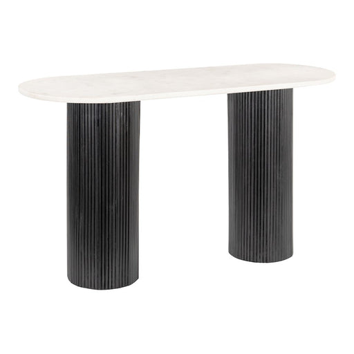 Zuo Modern Izola Console Table, White/Black