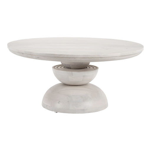 Zuo Modern Bilanka Coffee Table, Whitewashed