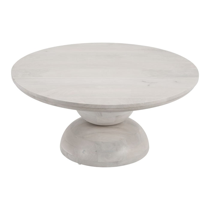 Zuo Modern Bilanka Coffee Table, Whitewashed