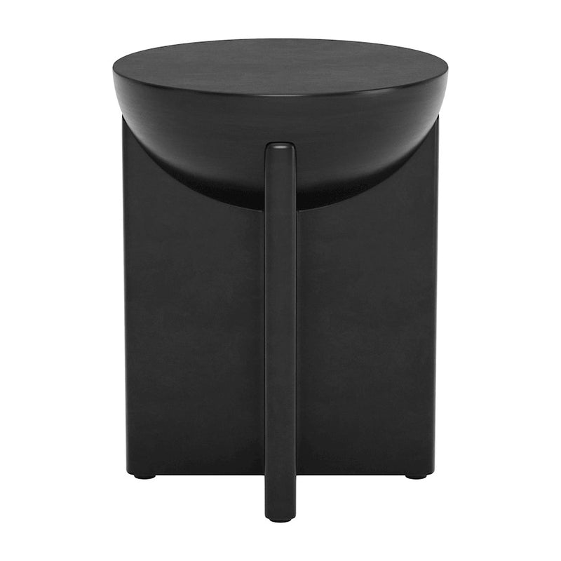 Zuo Modern Tume Side Table, Black