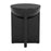 Zuo Modern Tume Side Table, Black